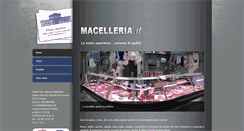 Desktop Screenshot of macelleria.it