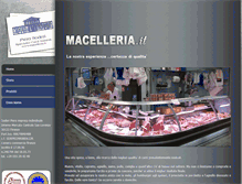 Tablet Screenshot of macelleria.it